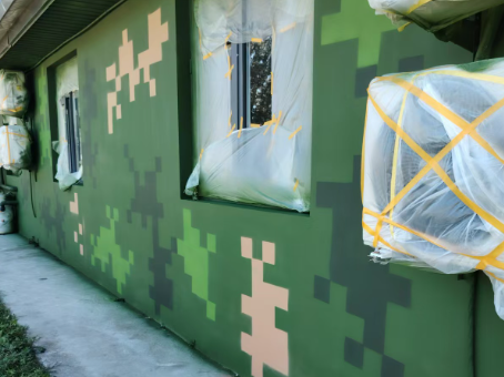 威海海洋 / 林地场景数码伪装