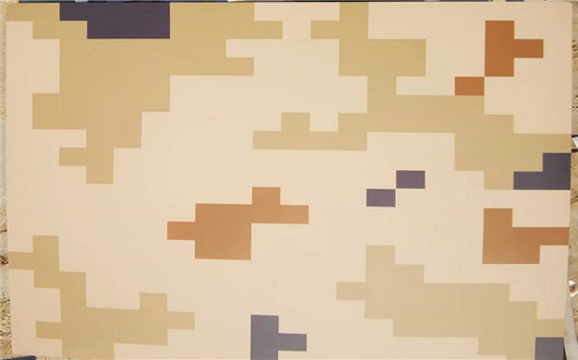 威海荒漠迷彩漆喷涂